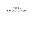 More information about "Рыбы Карского моря. Есипов В.К."